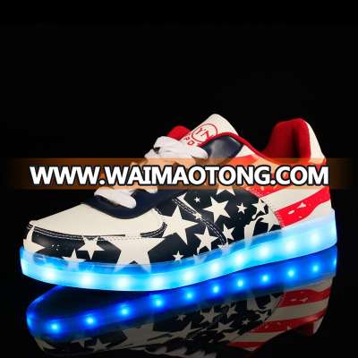 Led shoes for adults feminine casual led luminous shoes fashion led light