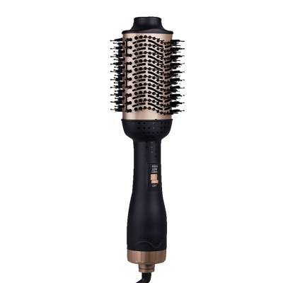 Hair Dryer Brush One Step Hair Dryer & Volumizer 3-In-1 Dryer Straightener Curler Hot Air Comb With Ceramic Anti-Scald Negativ